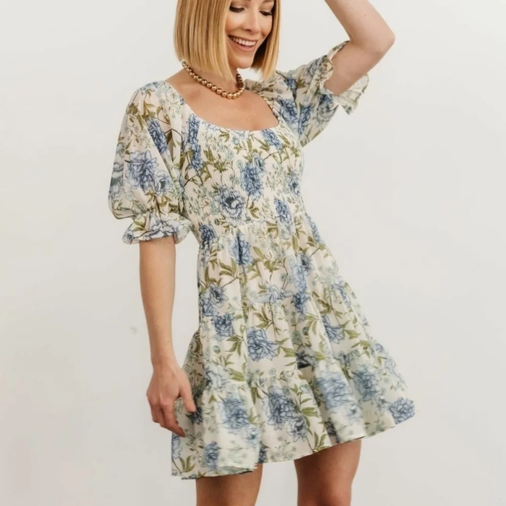 BALTIC Born Short McKenzie Smocked Dress - Picture 5 of 6